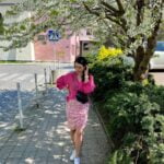 Wiązana spódnica w kwiatki - Szafa Gosi - internetowy outlet z odzieżą damską