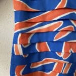 Niebieska sukienka z falbanami - Szafa Gosi - internetowy outlet z odzieżą damską