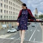 Bordowa zamszowa ramoneska - Szafa Gosi - internetowy outlet z odzieżą damską