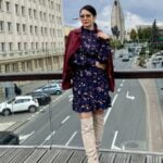 Bordowa zamszowa ramoneska - Szafa Gosi - internetowy outlet z odzieżą damską