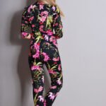 Czarna marynarka w kwiaty - Szafa Gosi - internetowy outlet z odzieżą damską